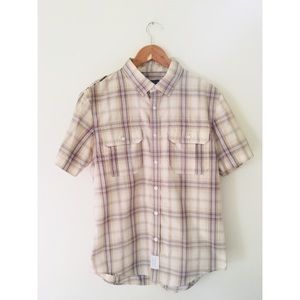 Calvin Klein Short Sleeve Button-up